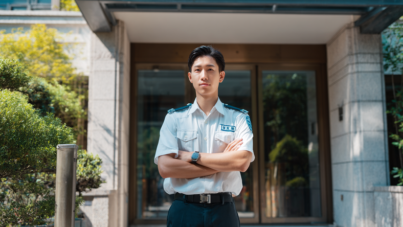 月薪8000元的形象保安,00后本科生都争着当